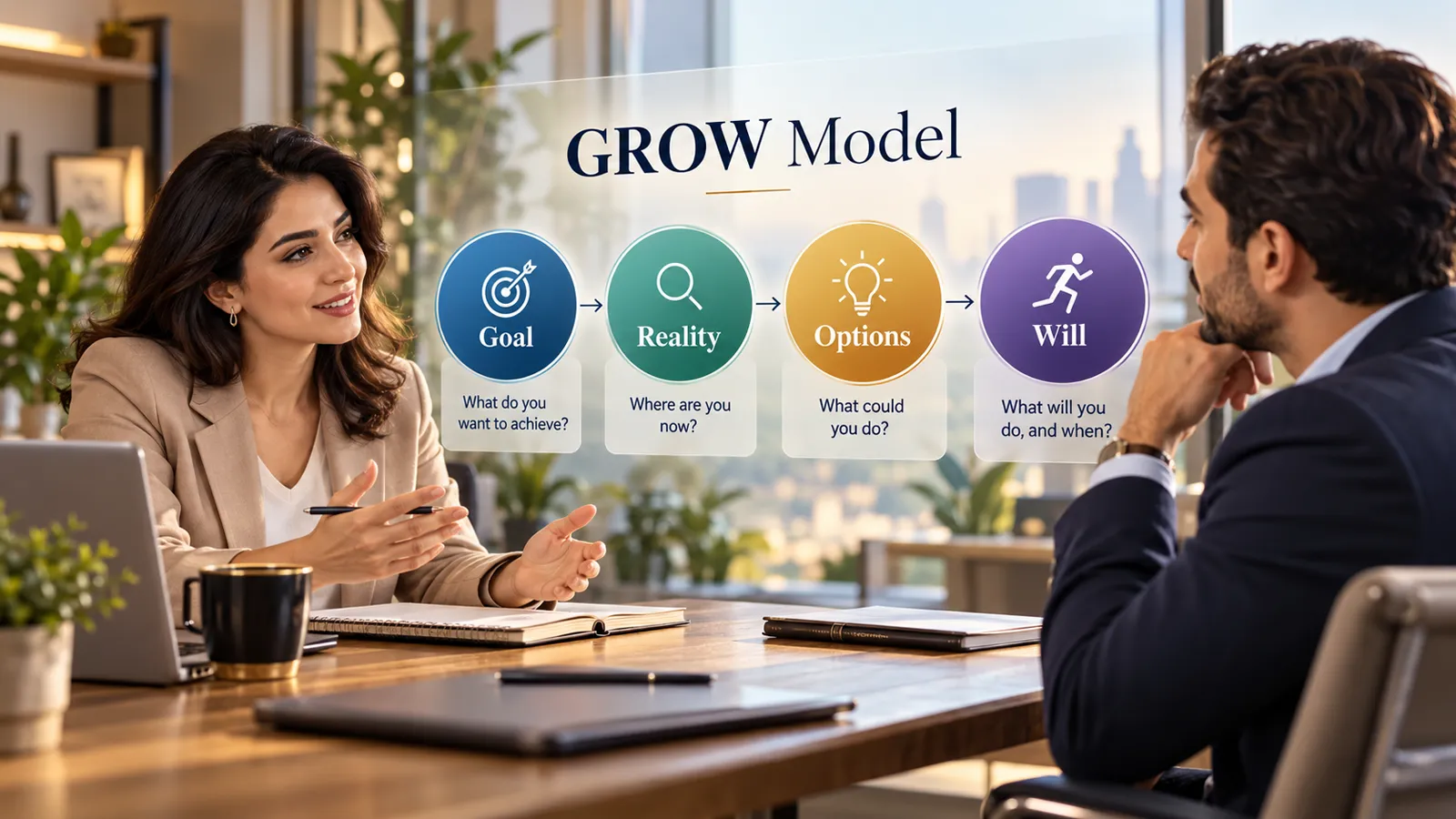 مدل GROW